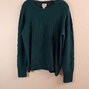 ST JOHN'S BAY Size XL Green Color B42